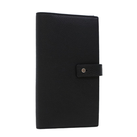 SAINT LAURENT Sac De Jour Wallet Leather Black Auth 43528 - Picture 1 of 16